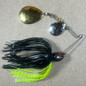1/2oz Bingo Bumble Bee Double Colorado Spinnerbait