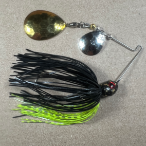 3/8oz Bingo Bumble Bee Double Colorado Spinnerbait