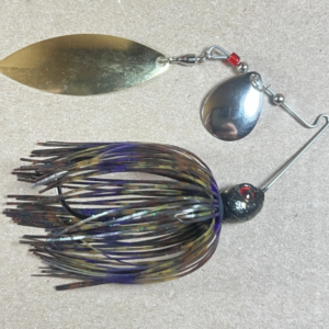 1/2oz Bingo Purple Bluegill Tandem Spinnerbait