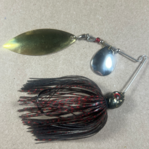 1/2oz Bingo Melon Red Tandem Spinnerbait