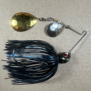 1/2oz Bingo BlacknBlue Double Colorado Spinnerbait