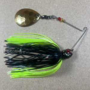 3/8oz Bingo BlackChart Single Colorado Spinnerbait